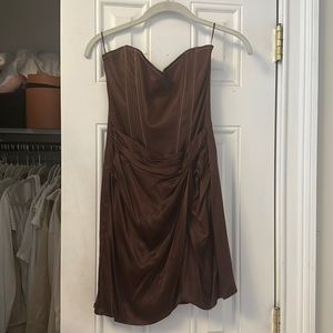 Brown Zara Corset Dress
